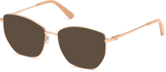 Guess GU2825 sunglasses in Shiny Rose Gold