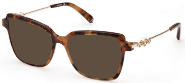 Swarovski SK5456 sunglasses in Dark Havana