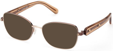 Swarovski SK5480 sunglasses in Shiny Rose Gold