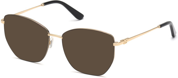Guess GU2825 sunglasses in Shiny Black