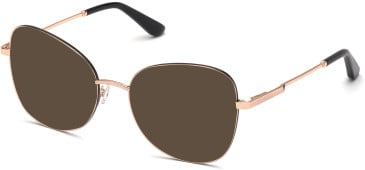 Guess GU2850 sunglasses in Shiny Rose Gold