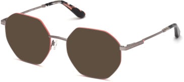Guess GU2849 sunglasses in Shiny Dark Nickeltin