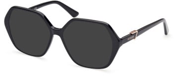 Guess GU2875 sunglasses in Shiny Black