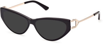 Guess GU2911 sunglasses in Shiny Black