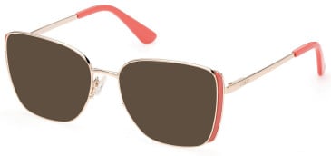 Guess GU2903 sunglasses in Pink Gold