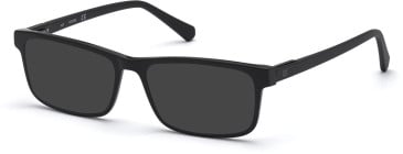 Guess GU50015 sunglasses in Shiny Black