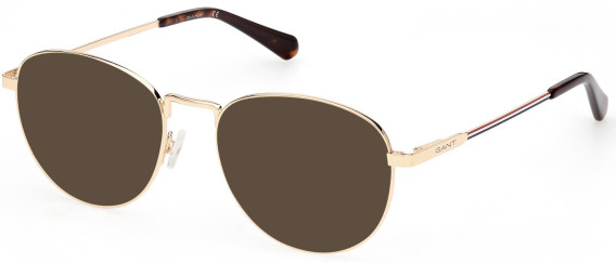 Gant GA3258 sunglasses in Shiny Deep Gold