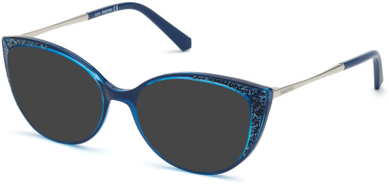 Swarovski SK5362 sunglasses in Shiny Blue