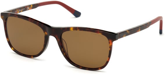 Gant GA7126 sunglasses in Dark Havana/Brown Polarized