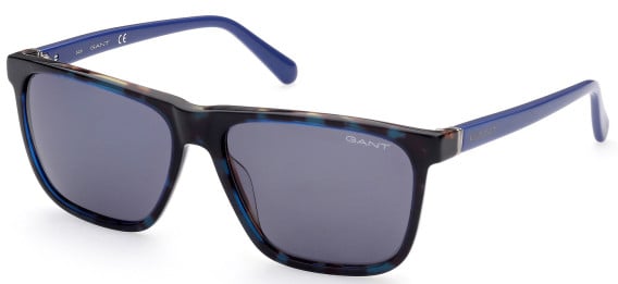 Gant GA7207 sunglasses in Shiny Blue/Blue