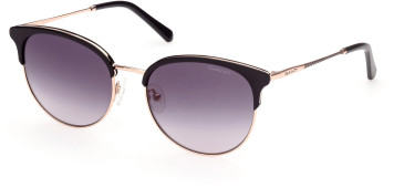 Gant GA8075 sunglasses in Shiny Black/Gradient Smoke