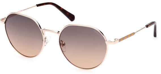 Gant GA8090 sunglasses in Shiny Rose Gold/Gradient Smoke