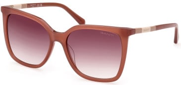 Gant GA8093 sunglasses in Shiny Dark Brown/Gradient Brown