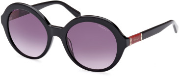 Gant GA8094 sunglasses in Shiny Black/Gradient Smoke
