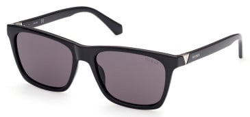 Guess GU00044 sunglasses in Shiny Black/Smoke