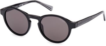 Guess GU00049 sunglasses in Shiny Black/Smoke