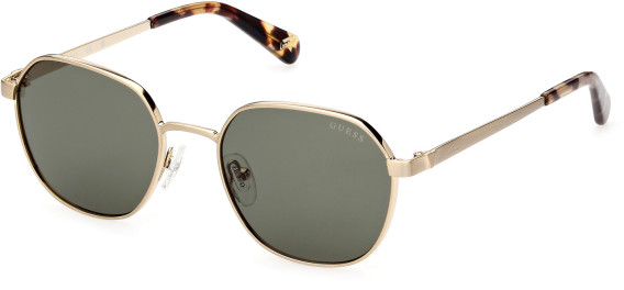 Guess GU5215 sunglasses in Gold/Other/Green