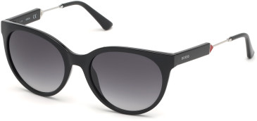 Guess GU7619 sunglasses in Shiny Black/Gradient Smoke