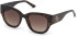 Guess GU7680 sunglasses in Dark Havana/Gradient Brown