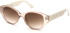 Guess GU7724 sunglasses in Shiny Beige/Gradient Brown