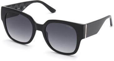 Guess GU7727 sunglasses in Shiny Black/Gradient Smoke