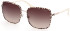 Guess GU7846 sunglasses in Gold/Other/Gradient Brown
