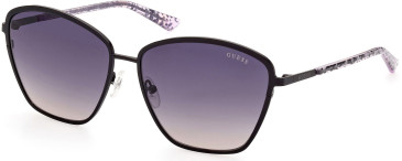 Guess GU7848 sunglasses in Matte Black/Gradient Smoke