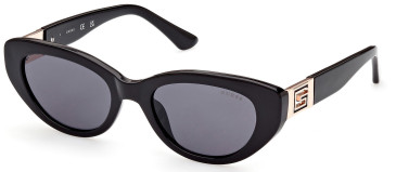 Guess GU7849 sunglasses in Shiny Black/Smoke