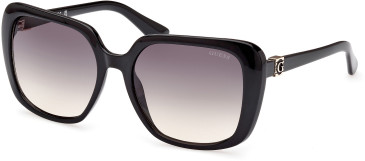 Guess GU7863 sunglasses in Shiny Black/Gradient Smoke