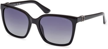 Guess GU7865 sunglasses in Shiny Black/Smoke Polarized