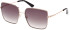Guess GU7866 sunglasses in Shiny Rose Gold/Gradient Green
