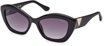 Guess GU7868 sunglasses in Shiny Black/Gradient Smoke