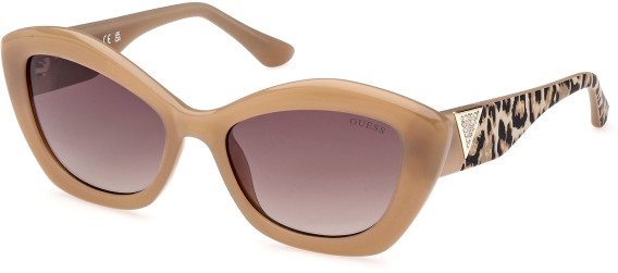 Guess GU7868 sunglasses in Shiny Beige/Gradient Brown