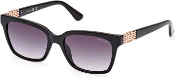 Guess GU7869 sunglasses in Shiny Black/Gradient Smoke