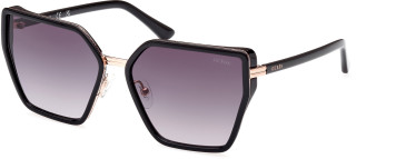 Guess GU7871 sunglasses in Shiny Black/Gradient Smoke