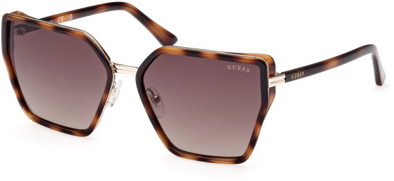Guess GU7871 sunglasses in Blonde Havana/Gradient Brown