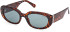 Guess GU8260 sunglasses in Blonde Havana/Green