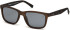 Timberland TB9125 sunglasses in Matte Dark Green/Smoke Polarized