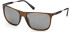 Timberland TB9281 sunglasses in Matte Dark Green/Smoke Polarized