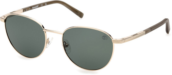 Timberland TB9284 sunglasses in Gold/Green Polarized