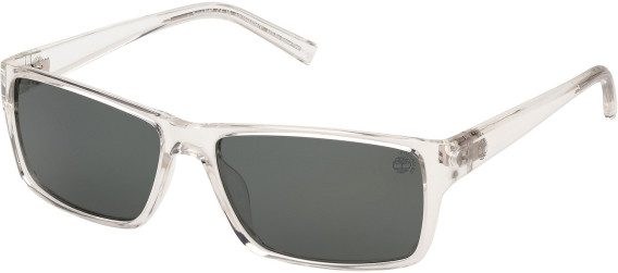 Timberland TB9297 sunglasses in Crystal/Green Polarized