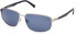 Timberland TB9300 sunglasses in Shiny Gunmetal/Smoke Polarized