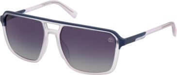 Timberland TB9301 sunglasses in Crystal/Smoke Polarized