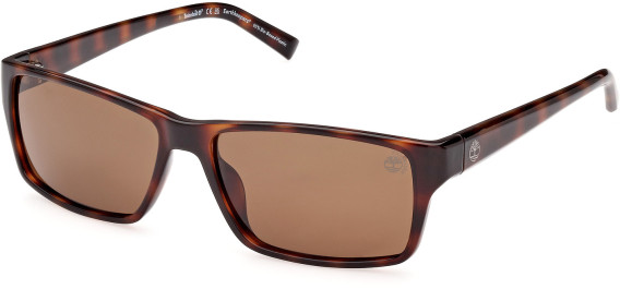 Timberland TB9297 sunglasses in Dark Havana/Brown Polarized