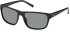 Timberland TB9296 sunglasses in Matte Black/Green Polarized