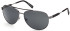 Timberland TB9282 sunglasses in Shiny Dark Nickeltin/Smoke Polarized