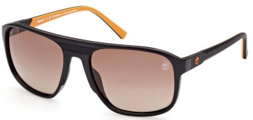 Timberland TB9278 sunglasses in Shiny Black/Brown Polarized