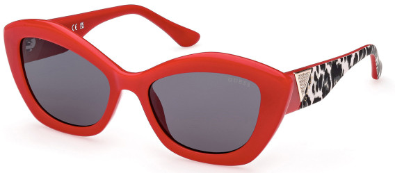Guess GU7868 sunglasses in Shiny Red/Smoke