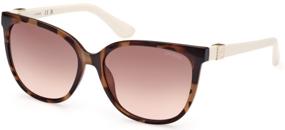 Guess GU7864 sunglasses in Blonde Havana/Gradient Brown