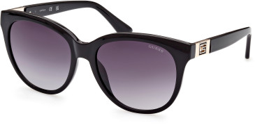 Guess GU7850 sunglasses in Shiny Black/Gradient Smoke